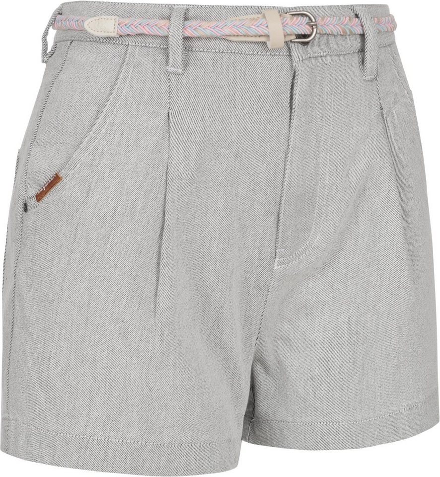 Ragwear Chinoshorts Sorenn Intl. kurze Hose mit hochwertigem Flechtgürtel,  Ideale Passform dank Stretch-Anteil, sehr angenehm zu tragen