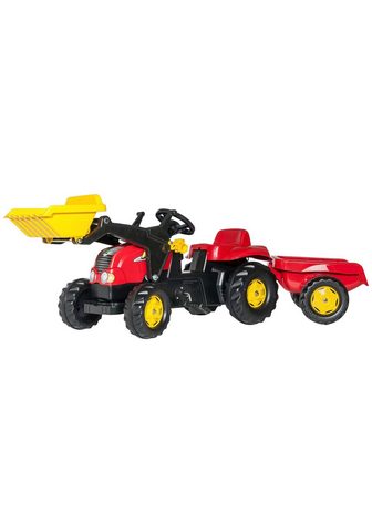 rolly toys ® Tretfahrzeug Traktor su Trailer ir L...