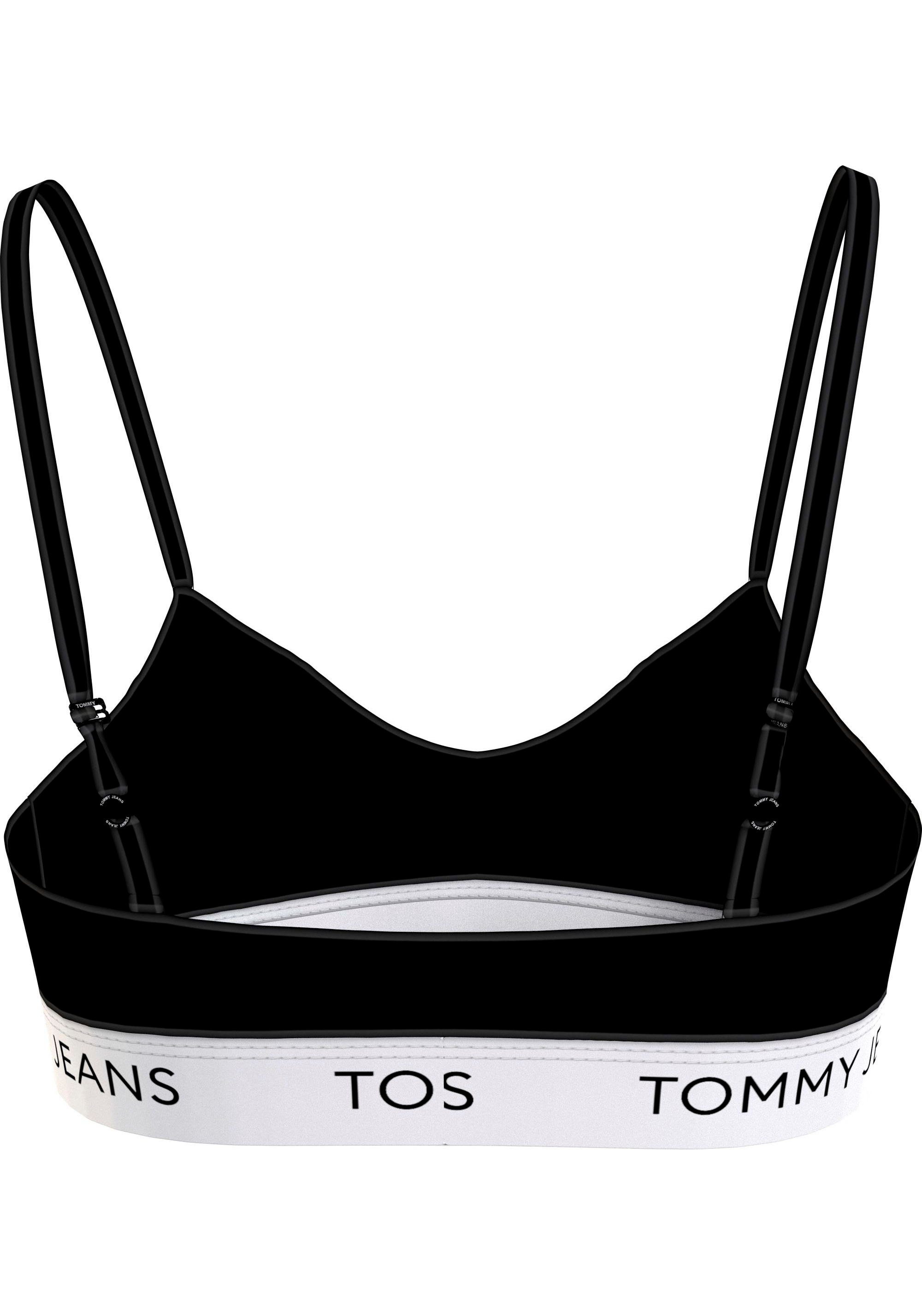 Logobund LIFT Hilfiger Black Push-up-BH BRALETTE Tommy Underwear mit modischem