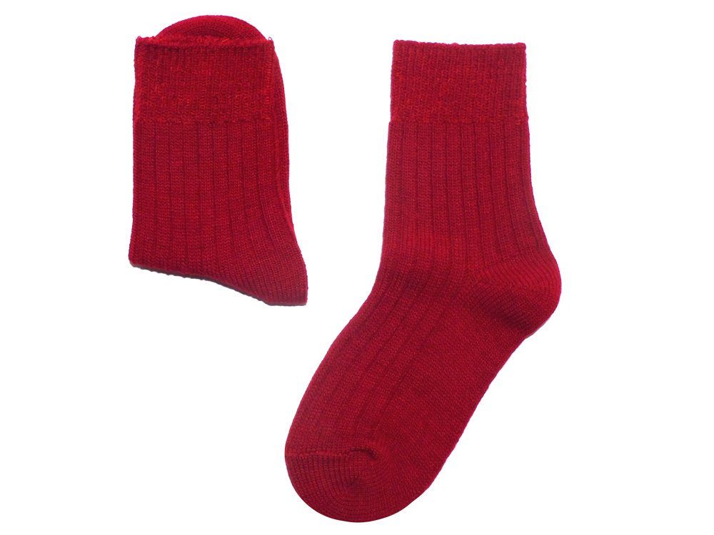 WERI SPEZIALS Strumpfhersteller GmbH Freizeitsocken Damen Socken >>Rippe<< feine Wolle