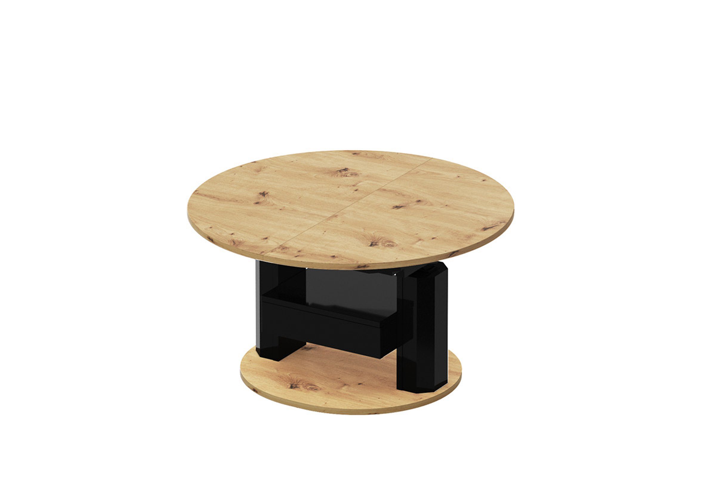 designimpex Couchtisch Couchtisch HPM-111 Hochglanz ausziehbar günstig online kaufen