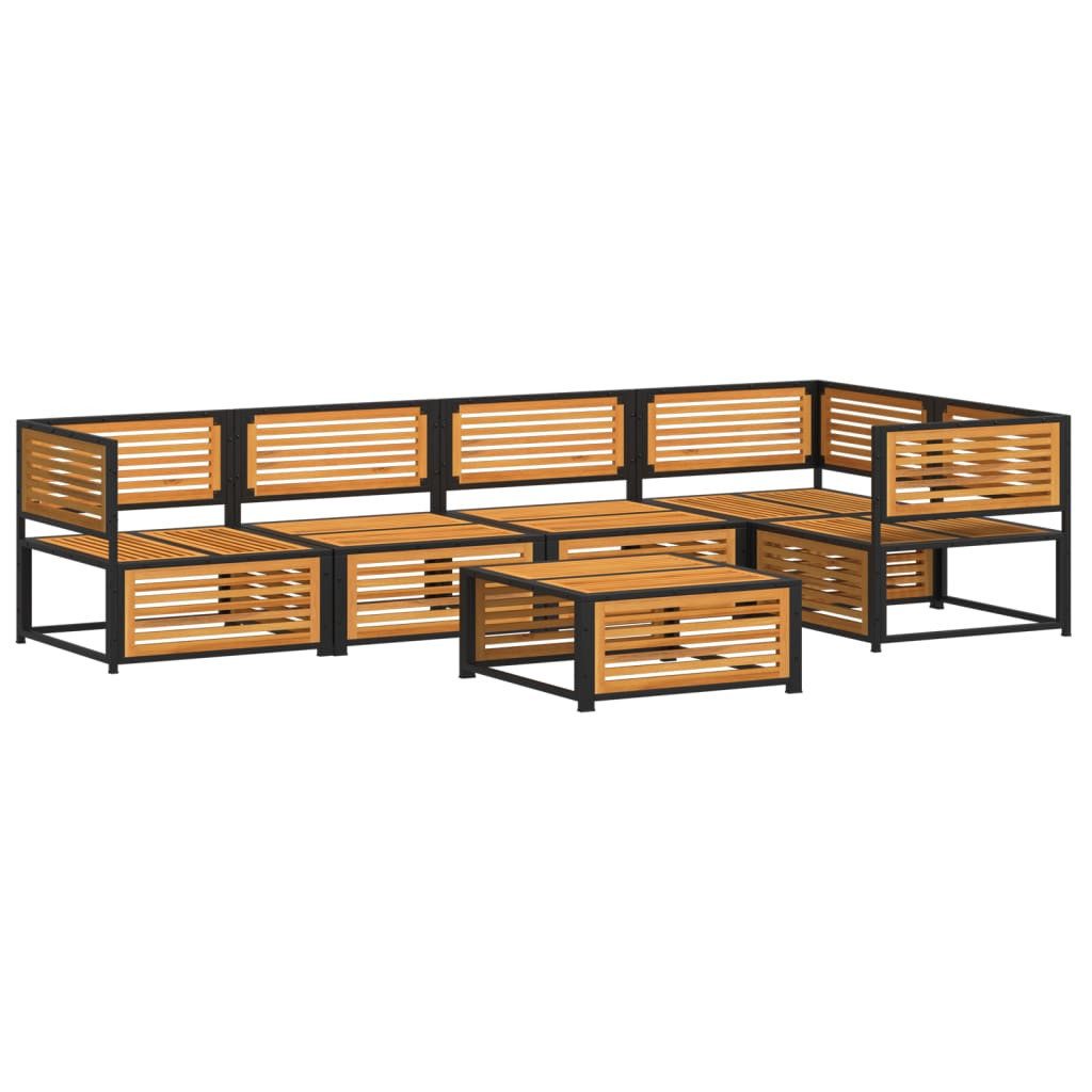 vidaXL Gartenlounge-Set 6-tlg. Garten-Sofagarnitur mit Kissen günstig online kaufen