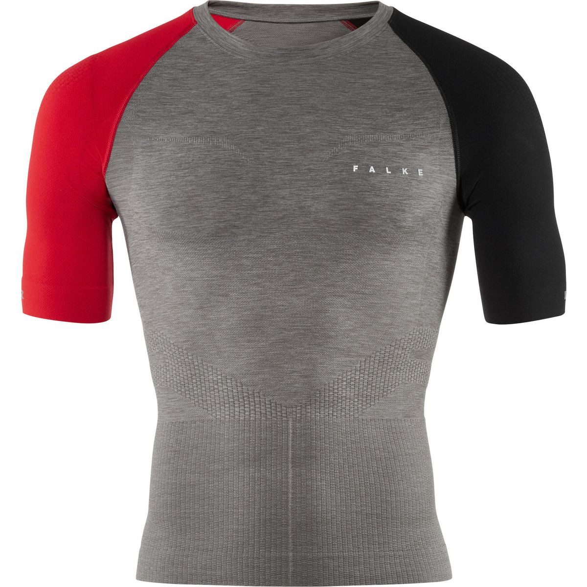 FALKE Kurzarmshirt Impulse Running Herren Tight Fit-shirt Optimales Sportshirt mit innovativen Strukturen für bessere Haltung
