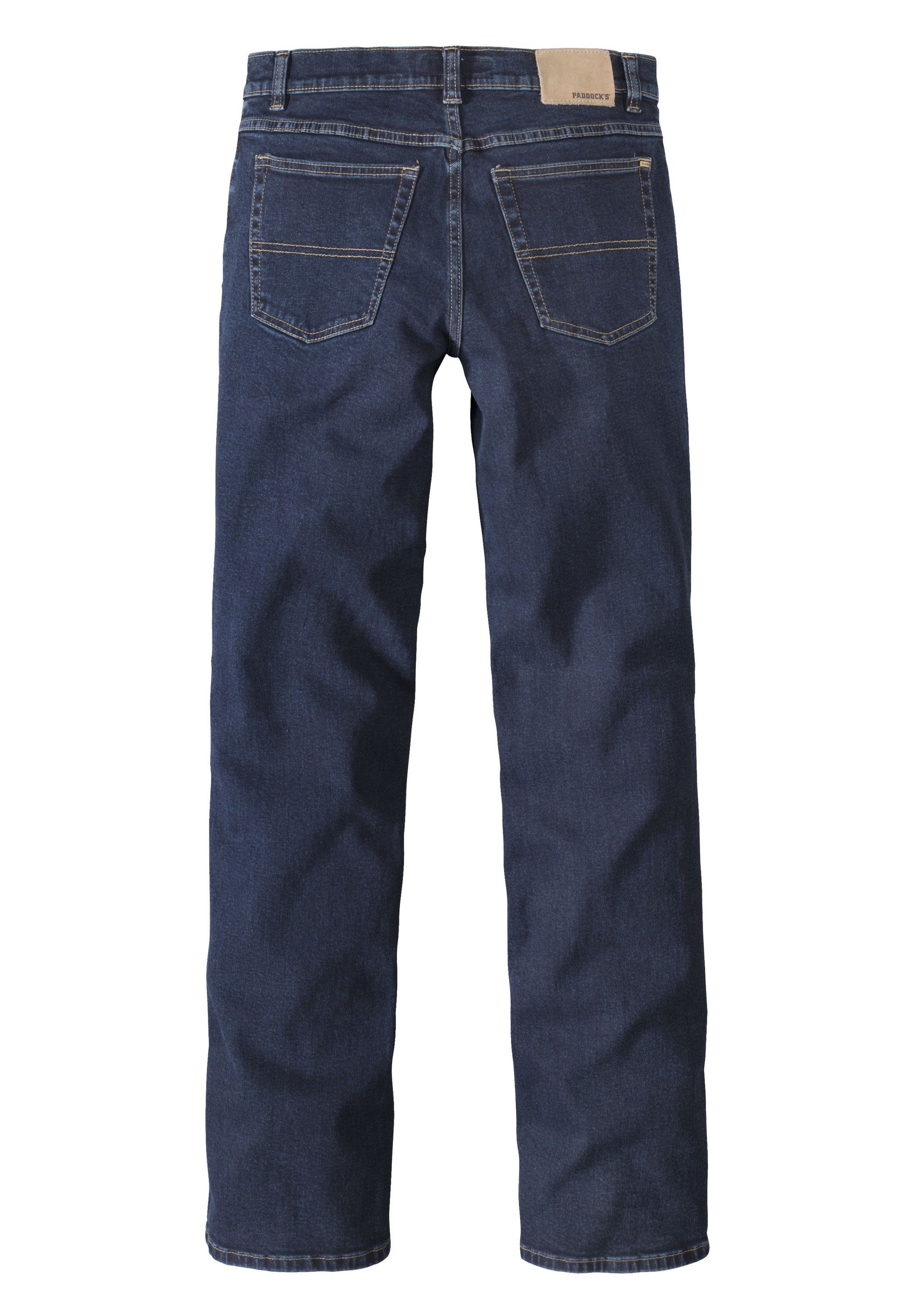 Slim-Fit blue/black Jeans Paddock's mit Slim-fit-Jeans RANGER Stretchanteil