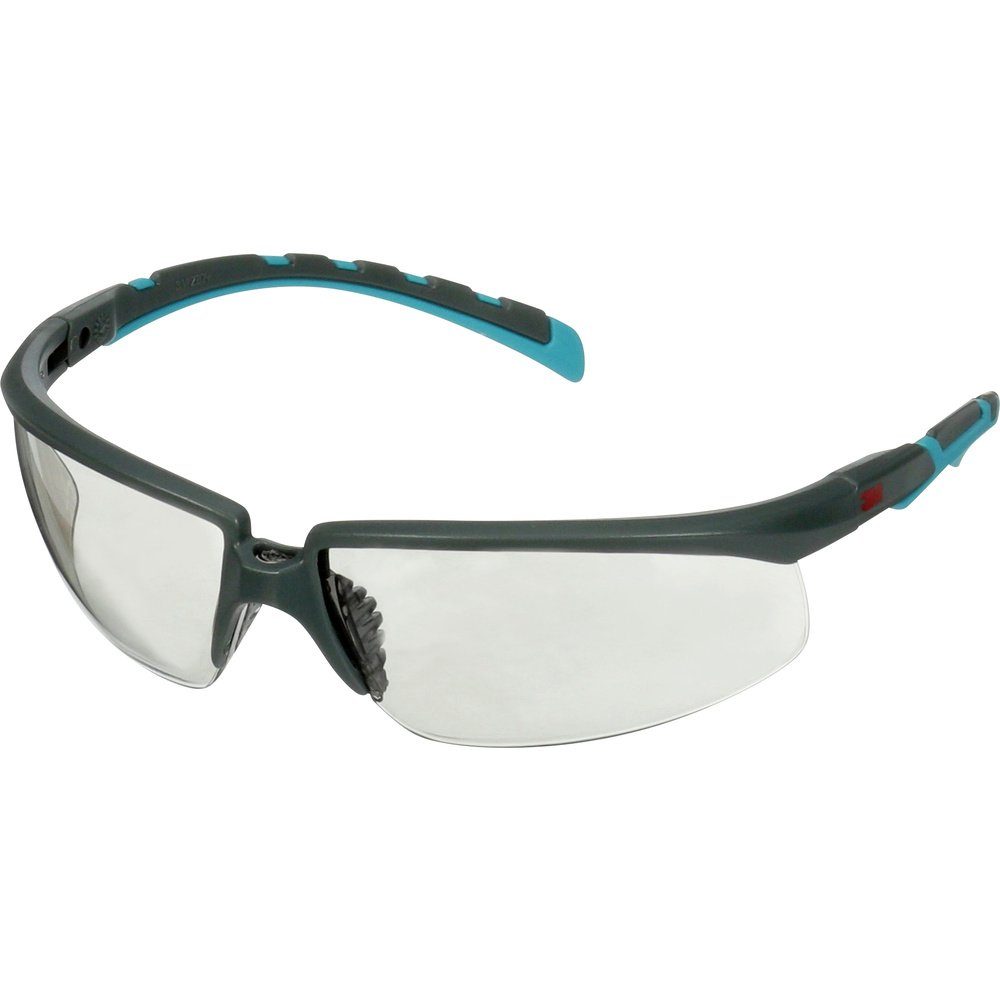 3M Arbeitsschutzbrille 3M S2007SGAF-BGR Schutzbrille mit Antibeschlag-Schutz, winkelverstell