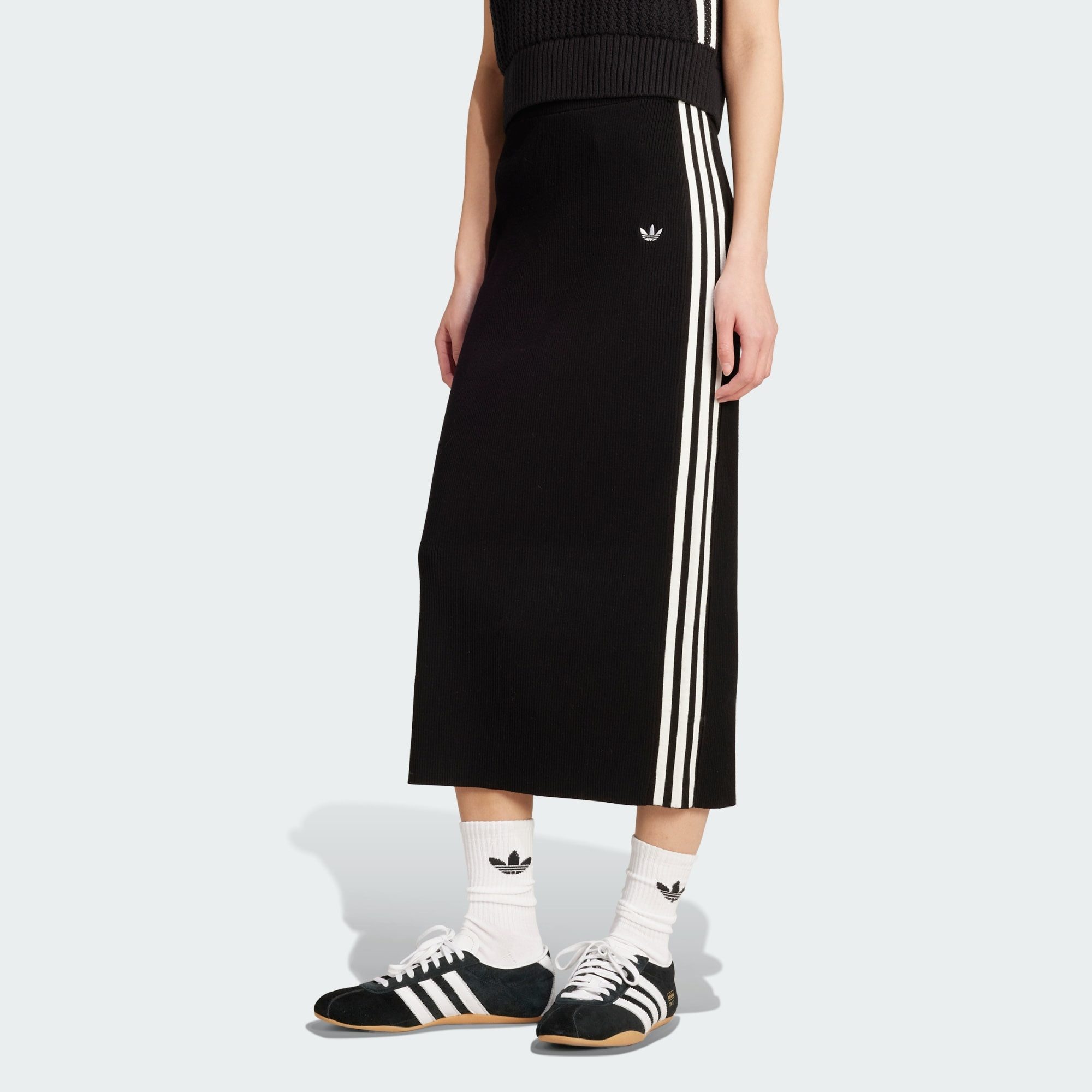 adidas Originals Winterjacke ADICOLOR KNIT 3-STREIFEN günstig online kaufen