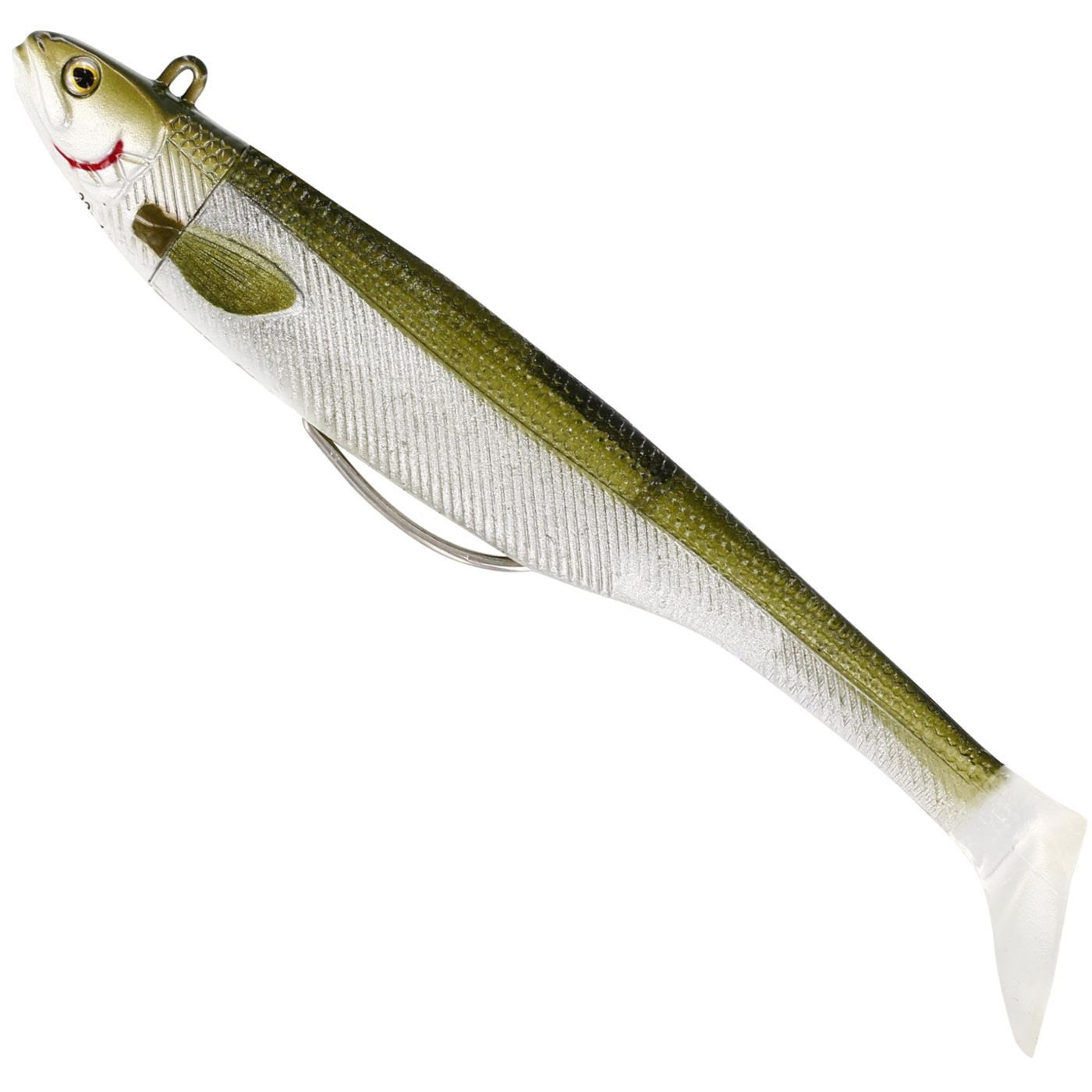 WESTIN Kunstköder Westin 17cm 75g Magic Minnow Jig - 1 Jigkopf + 2 Gummifische