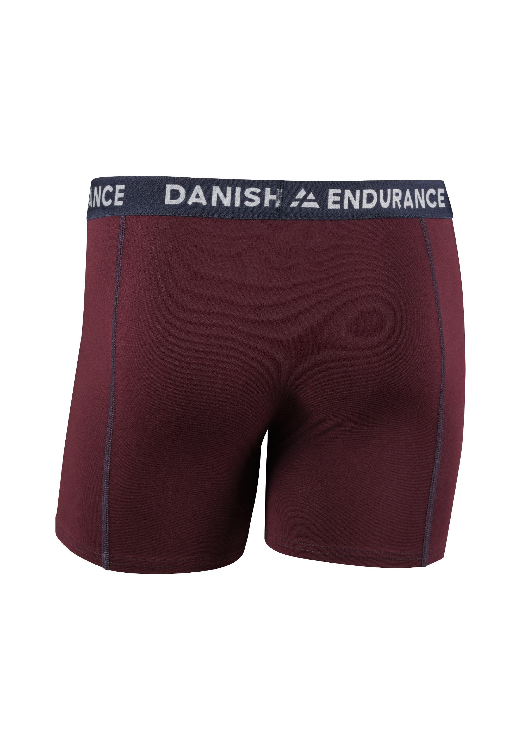 DANISH ENDURANCE Boxershorts Classic Trunks (6-St) aus weicher Baumwolle, enge Unterhose für Männer, ohne Zettel