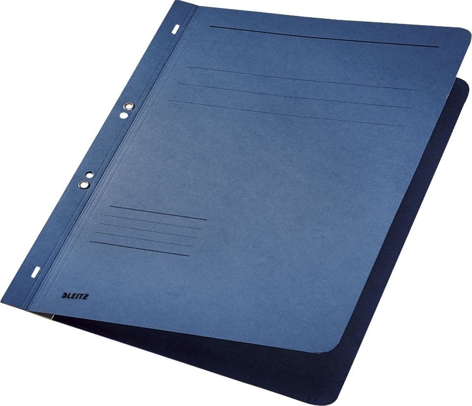 LEITZ Hefter 3742 Ösenhefter 1/1 Vorderdeckel A4 kfm.- oder Amtsheftung Manilakarto