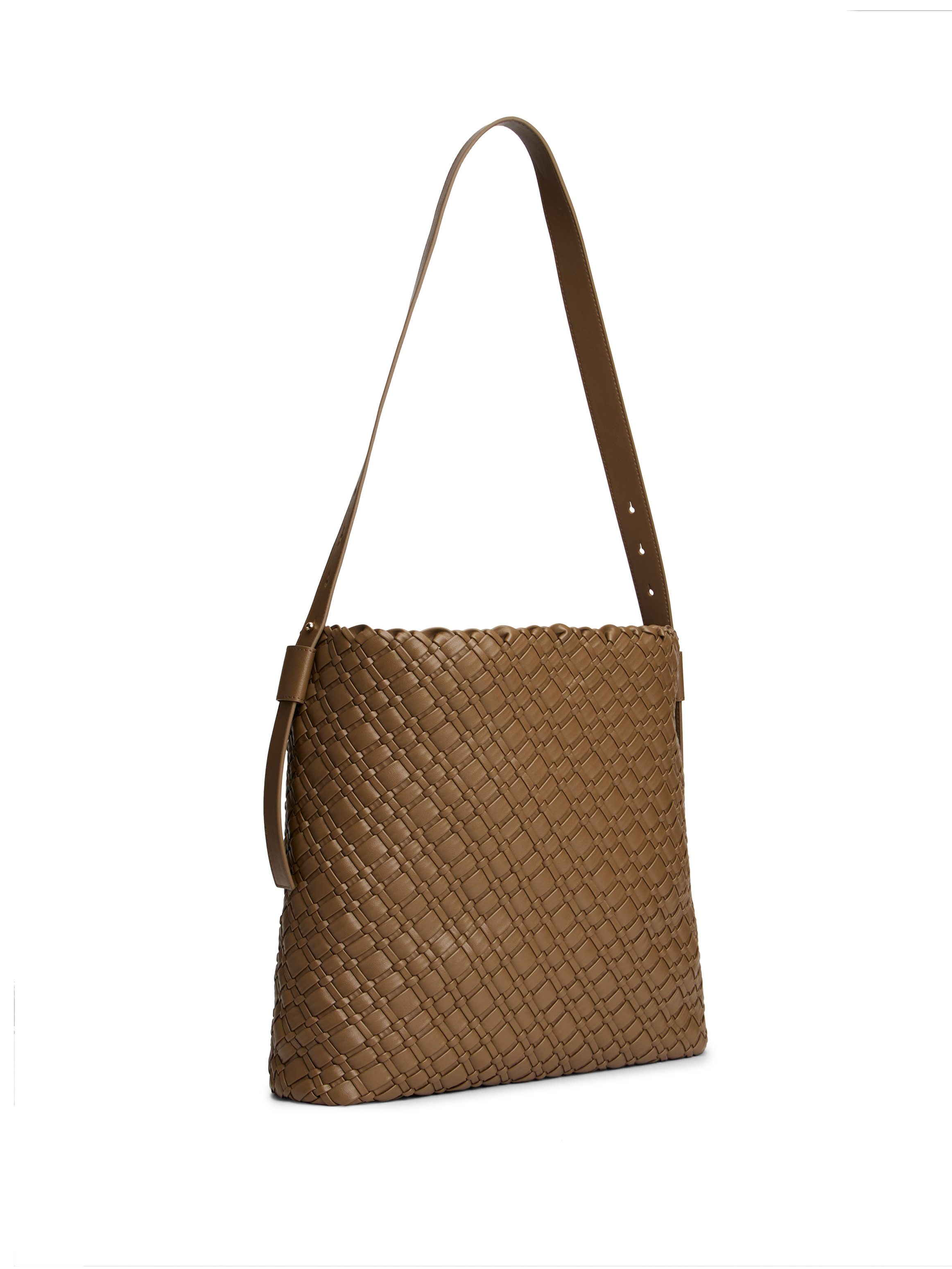 Tommy Hilfiger Tragetasche TH BRAIDED MAXI HOBO, Damen Umhängetasche, Schultertasche mit TH-Logo – Bild 5 von 5