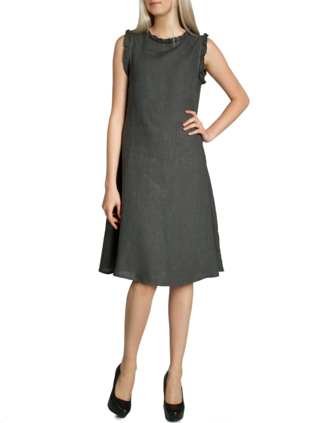 Caspar Sommerkleid SKL012 knielanges leichtes Damen günstig online kaufen