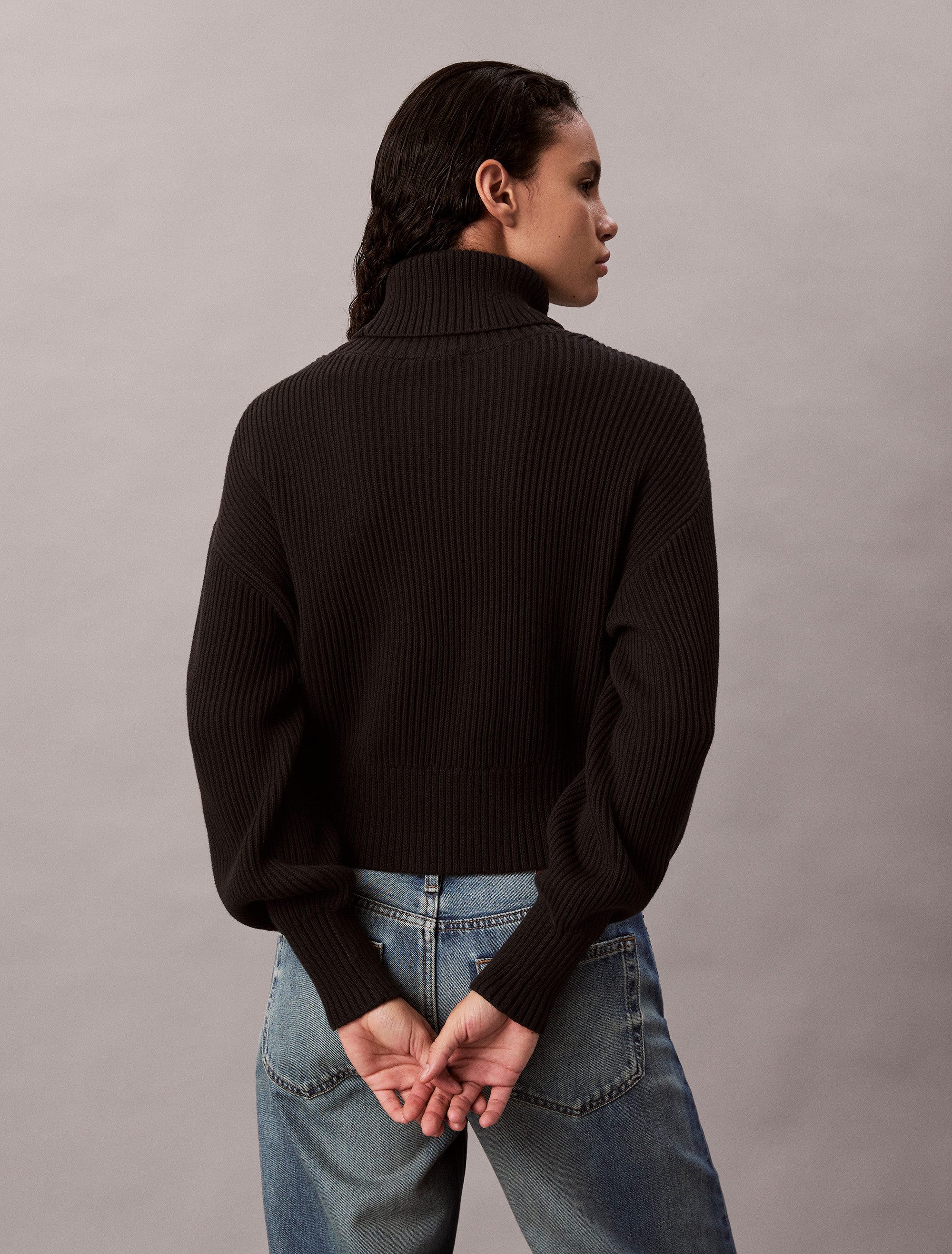 Calvin Klein Jeans Strickpullover Rollkragen, loose fit