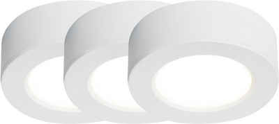 Nordlux LED Einbaustrahler KITCHENIO, LED fest integriert, Farbwechsler, Aufbau oder Unterbau Leuchte, inkl. LED, inkl. Farbwechsel