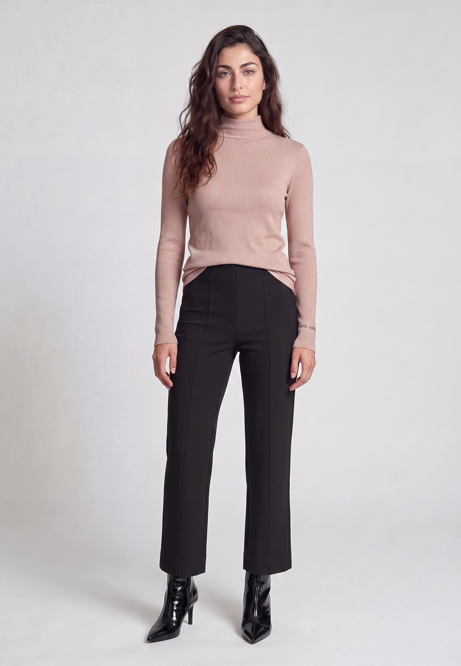 MARC AUREL Shirtbluse mit Sparkle-Folie