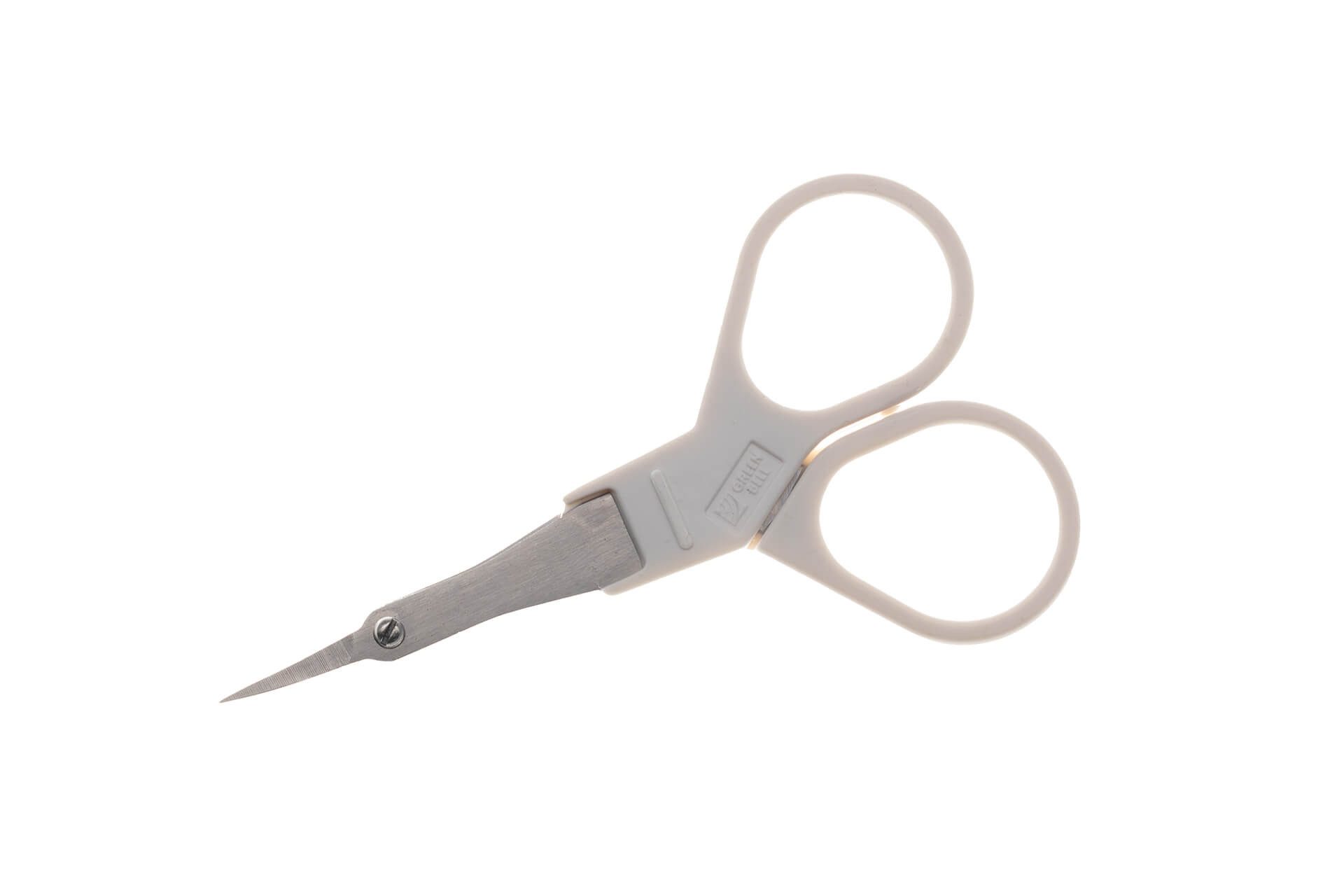 Seki EDGE Augenbrauenschere SS-900, Made in Japan, 98mm, Gebogene Kosmetikschere für Augenbrauen und Gesichtshaare, Edelstahl