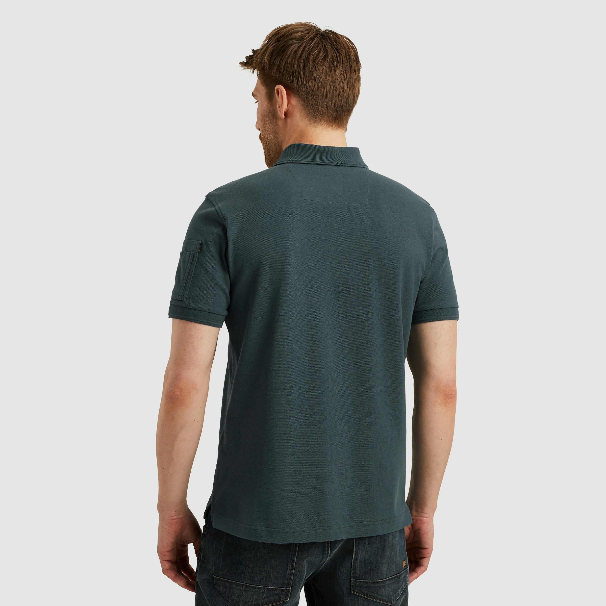 PME LEGEND Poloshirt mit Logostickerei
