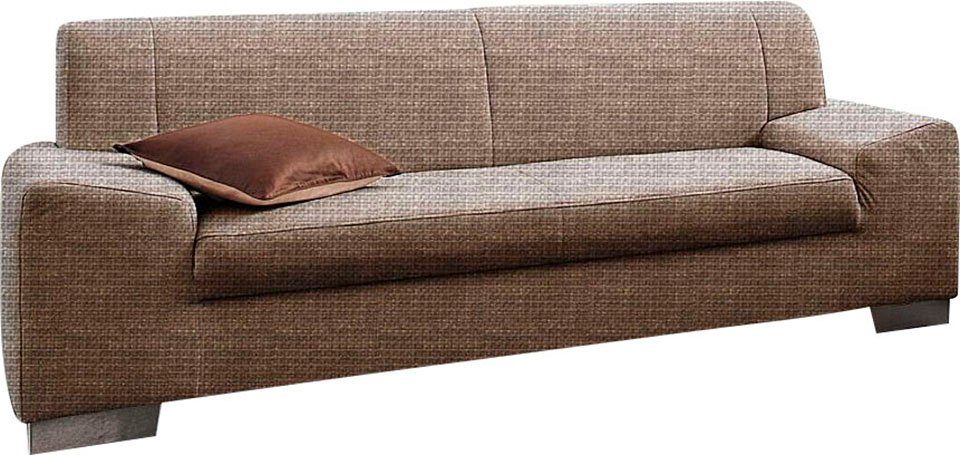 DOMO collection 3-Sitzer "Alisson zeitlose Formensprache, modern flache Arm günstig online kaufen