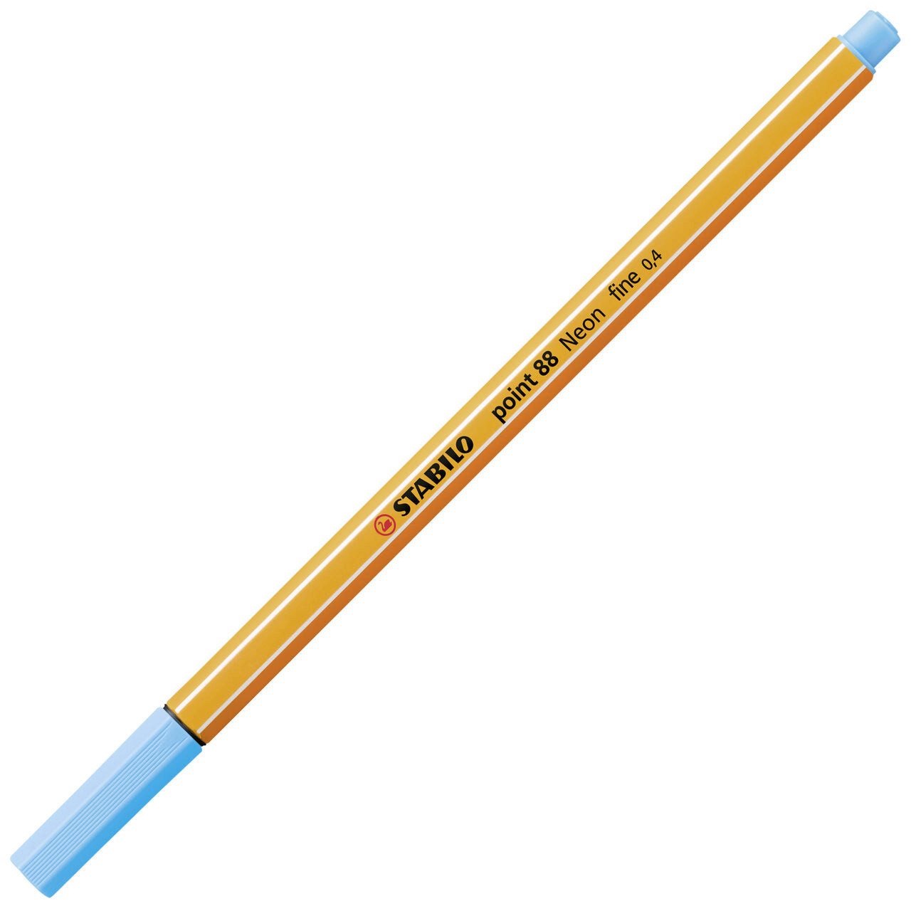STABILO Filzstift STABILO point 88 Fineliner - Präzise 0,4mm Spitze in Neonblau