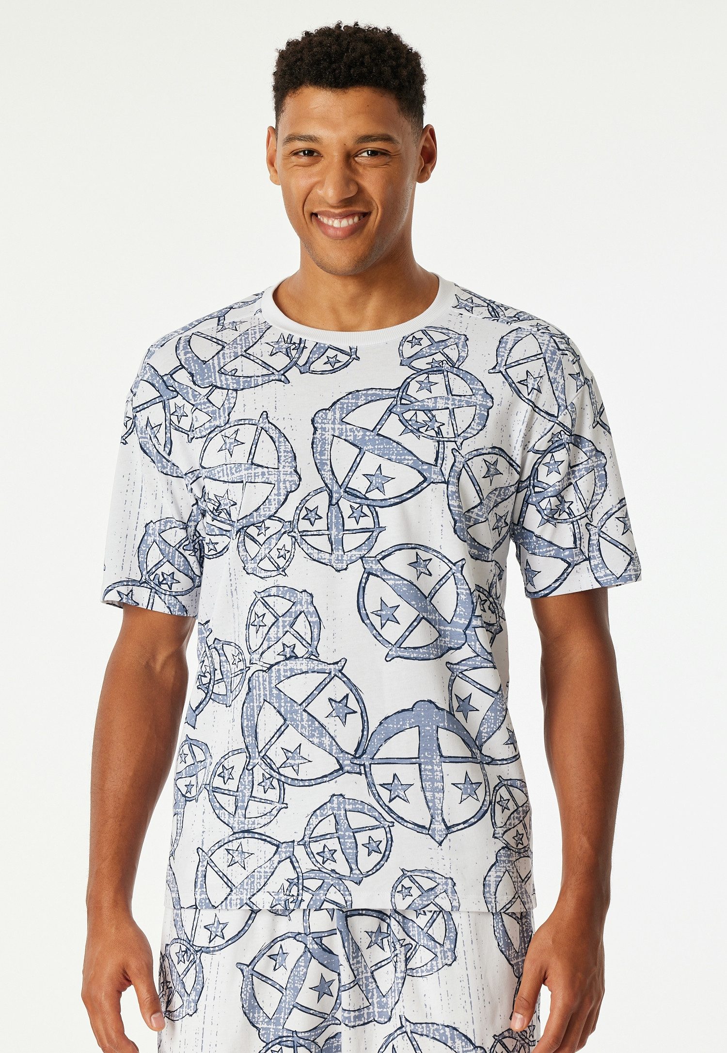 Schiesser Kurzarmshirt Schiesser 150 Years Rundhalsausschnitt, günstig online kaufen