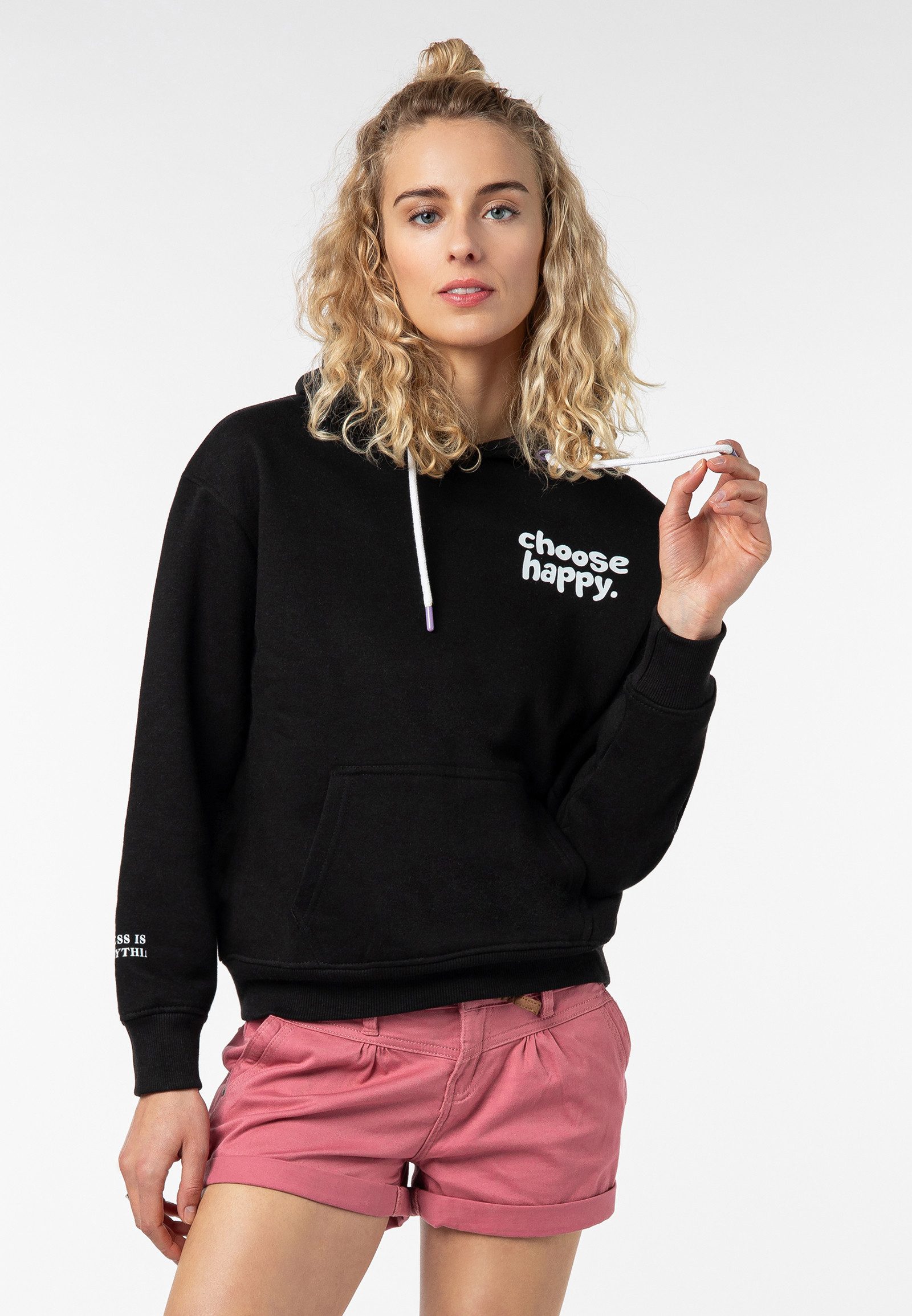 SUBLEVEL Kapuzenpullover Damen Hoodie Kapuzenpullover bequem günstig online kaufen
