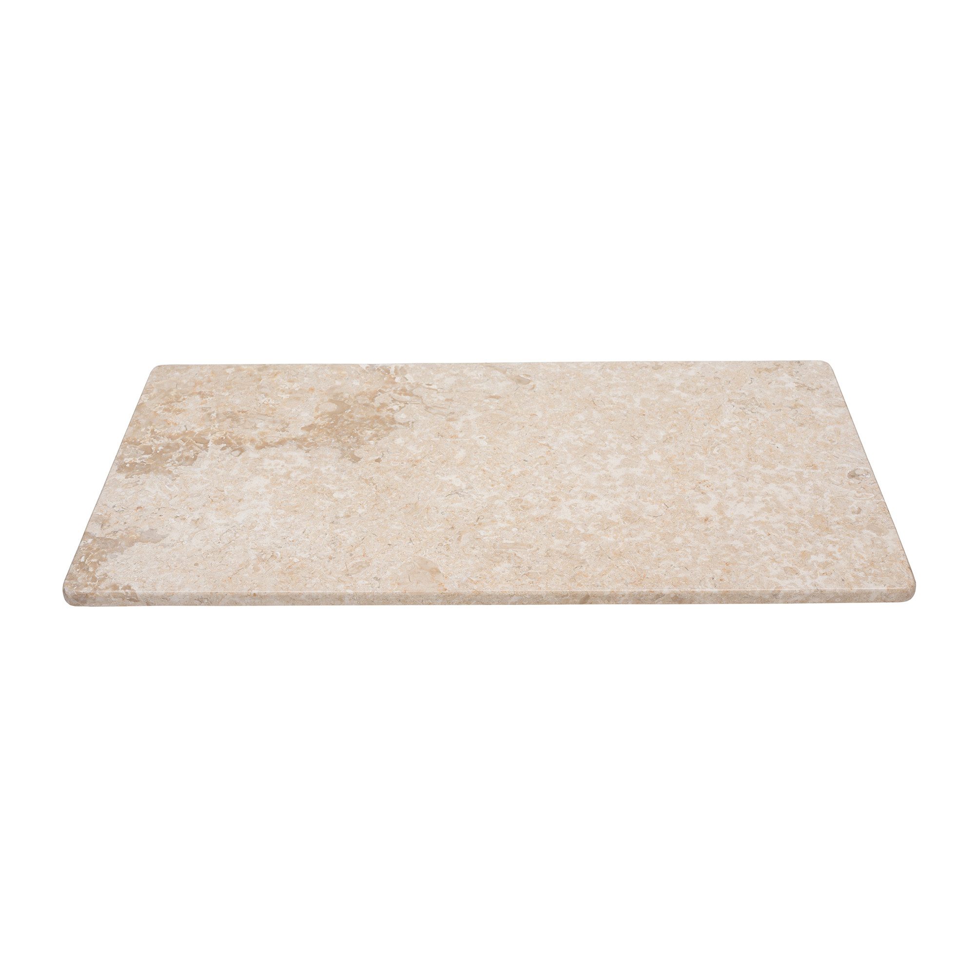 wohnfreuden Topfuntersetzer Marmor Küchen Untersetzer Hitzeschutz 60 x 30 cm creme