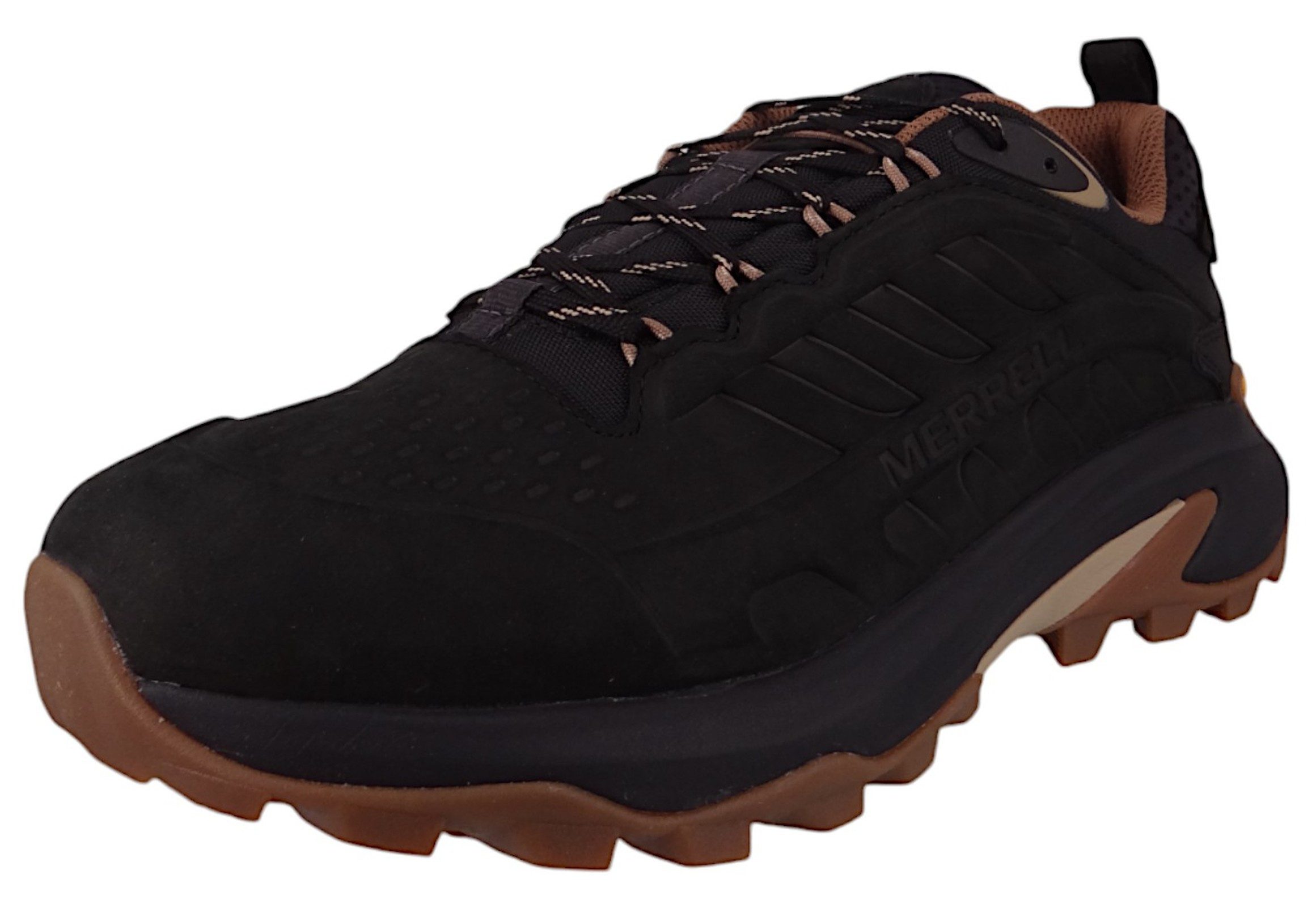 Merrell J037783 Moab Speed 2 LTR Low WP Black Schnürschuh