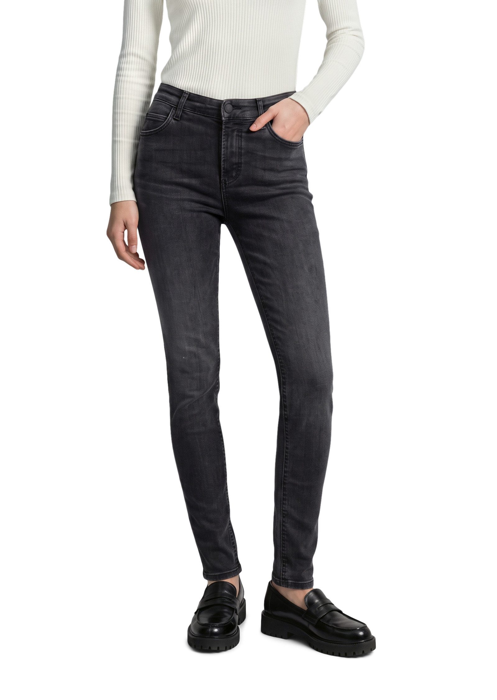 Marc O'Polo DENIM Skinny-fit-Jeans aus Bio-Baumwoll-Mix