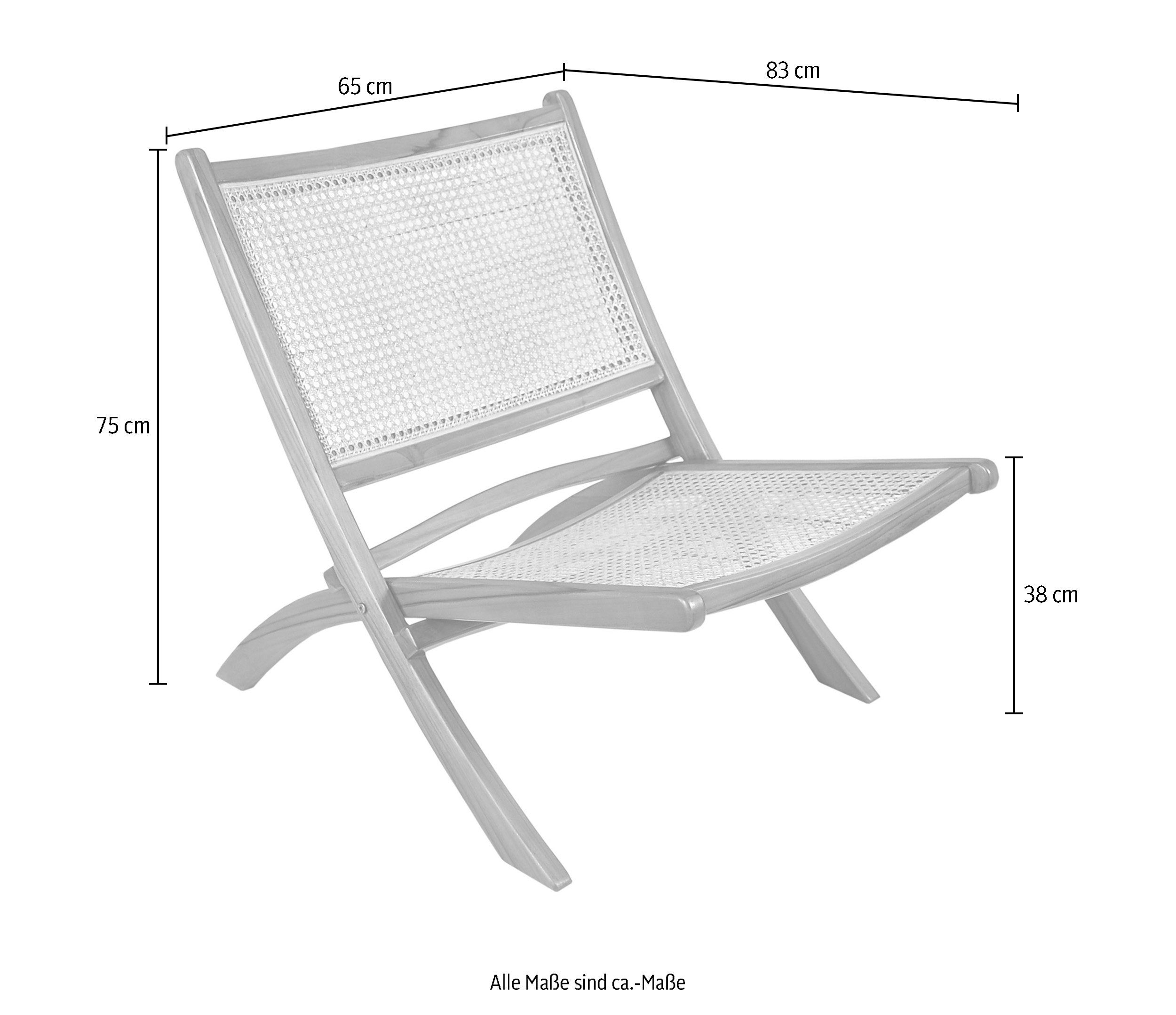 Rattanstuhl, SIT klappbar