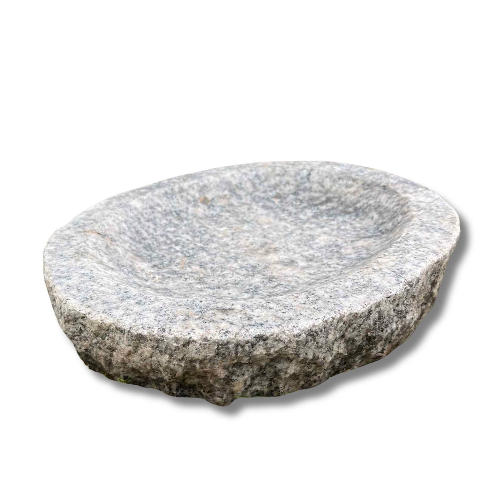 Asien LifeStyle Vogeltränke Vogeltränke Naturstein Granit Vogelbad 30cm