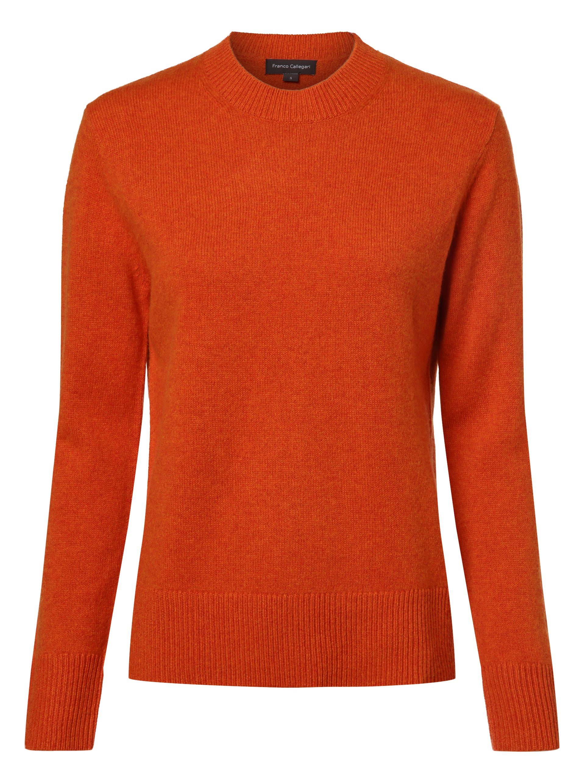 Franco Callegari Strickpullover orange