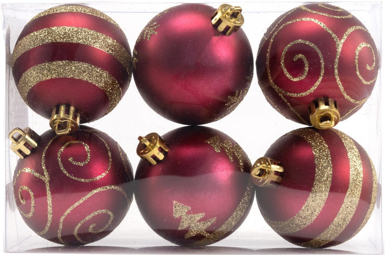 Trend Line Christbaumschmuck TrendLine Weihnachtskugeln bruchfest, langlebig Ø. € 2,14, (€ 2,14 pro 1 Stk).