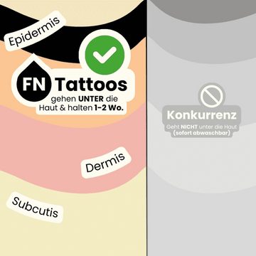 FOREVER NEVER Schmuck-Tattoo Semi-permanenter Tattoostift 3,0 ml für 2-Wochen-Tattoos