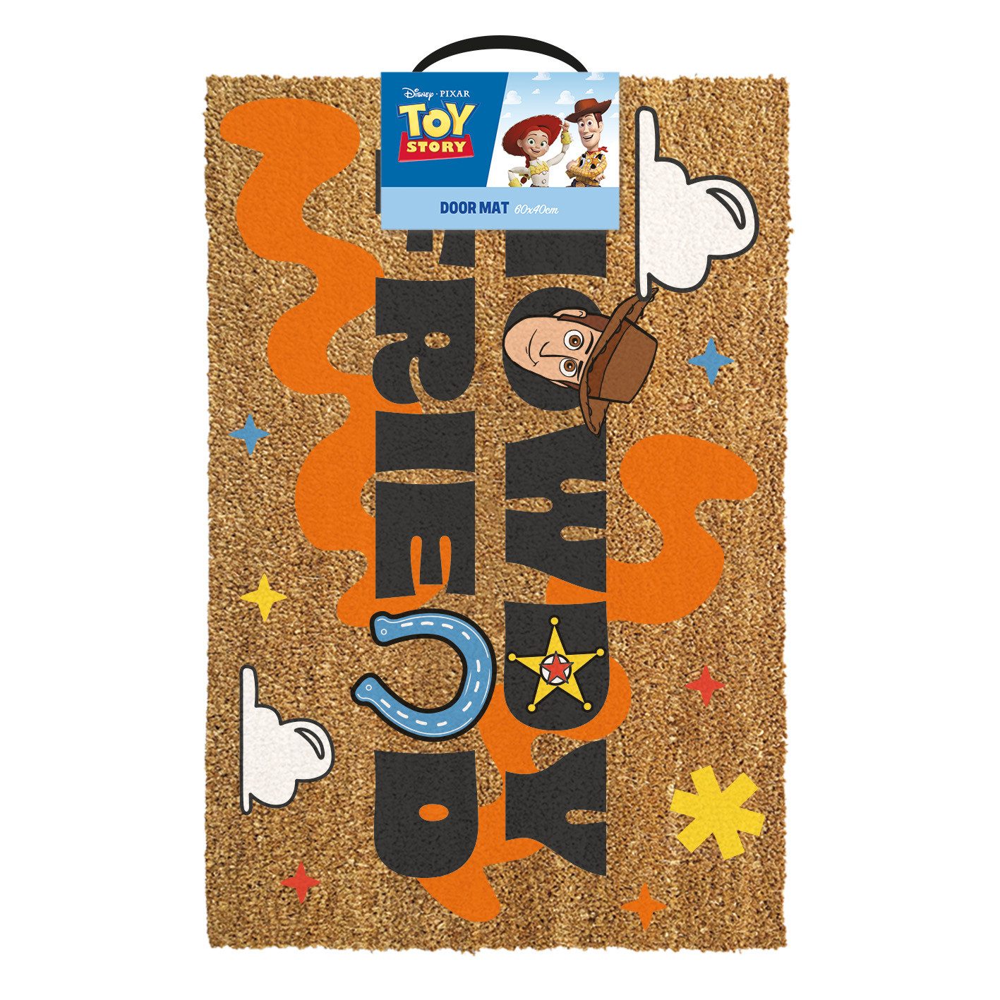Fußmatte Toy Story - Howdy Friends - Kokos Fußmatte - 60 x 40 cm