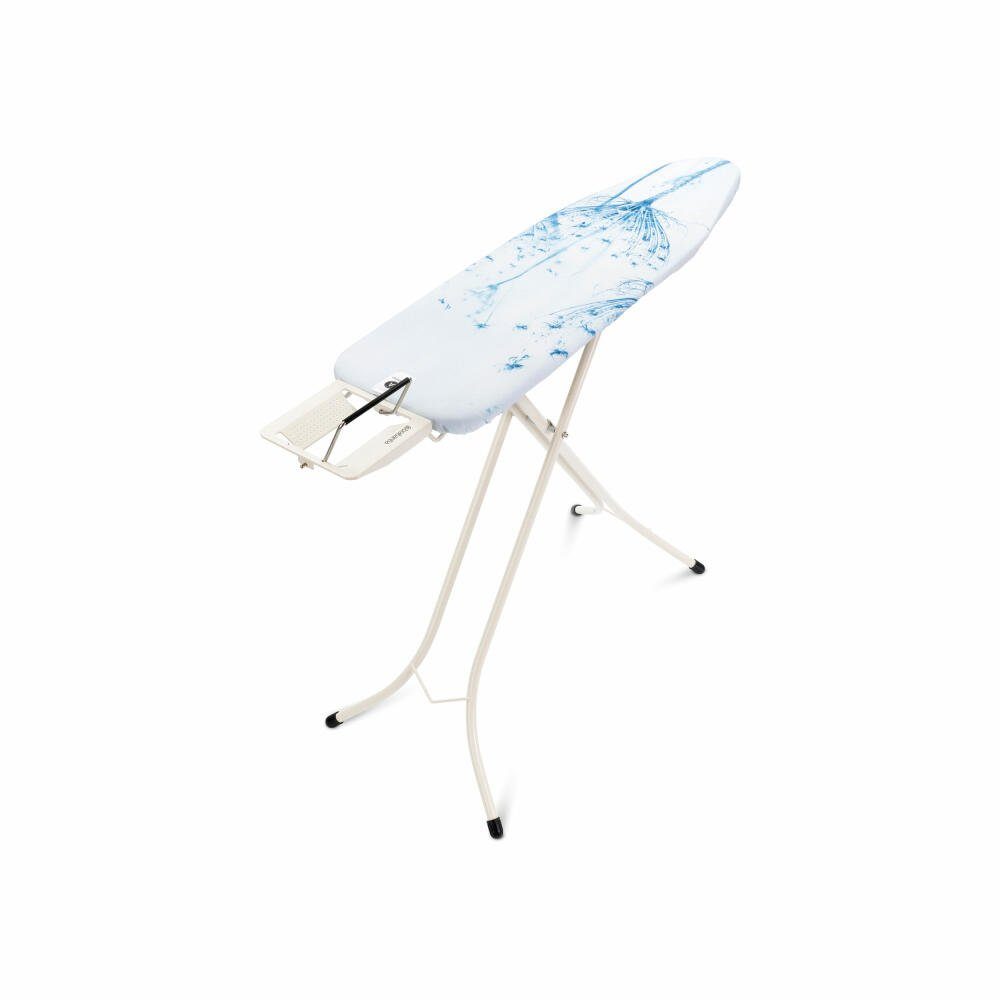 Brabantia Bügelbrett A Cotton Flower / Ivory 108808, Bügelfläche 110×30 cm