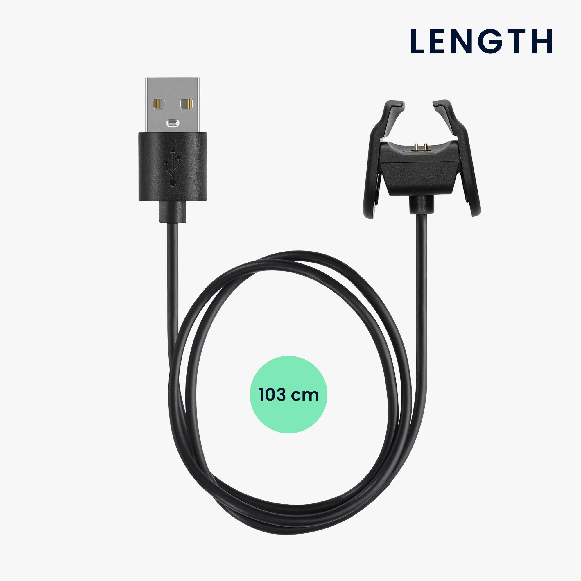 Ladekabel kwmobile Band Charger Band Ersatzkabel Fitnesstracker - - Smart Aufladekabel Oneplus Oppo Kabel für / Watch Elektro-Kabel, USB