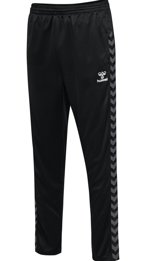 Sporthose hmlAUTHENTIC PL Pants (Interlock-Stoff) lang schwarz Herren