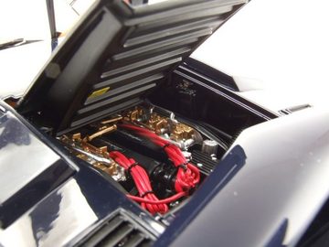 Kyosho Modellauto Lamborghini Countach dunkelblau Walter Wolf Modellauto 1:18 Kyosho, Maßstab 1:18