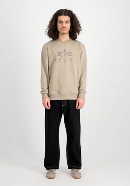 Alpha Industries Sweater ALPHA INDUSTRIES Men - Sweatshirts Basic Sweater Carbon