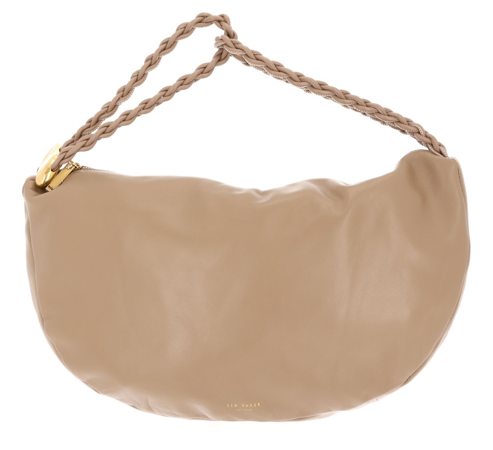 Ted Baker Handtasche Leather Statement Hardware Large Hobo Bag, aus echtem Ziegenleder