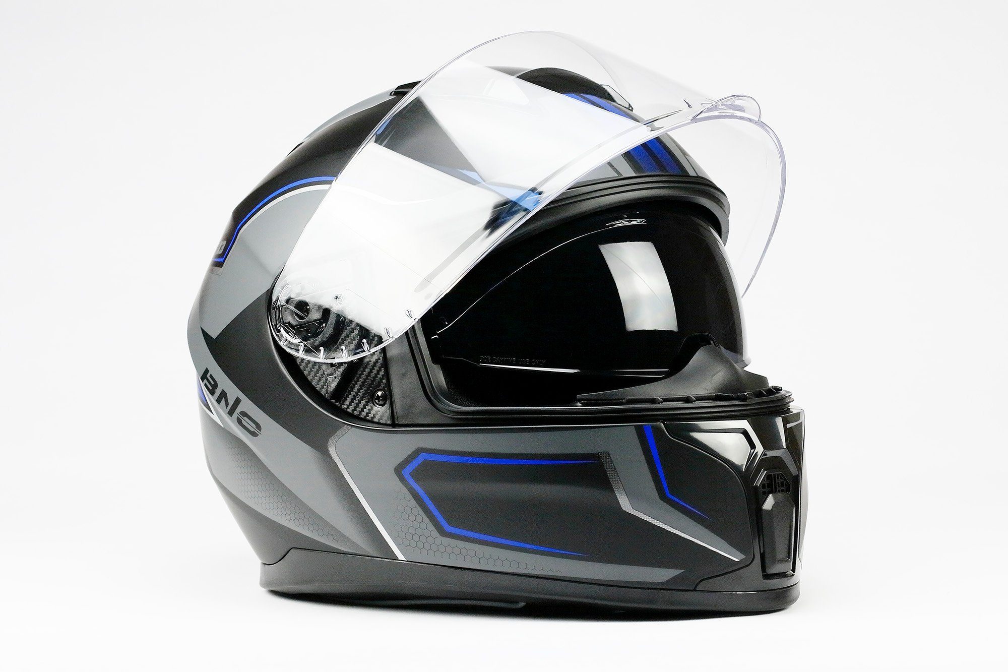 BNO Motorradhelm BNO X3 Integralhelm, Sehr leicht, volle ECE Prüfung