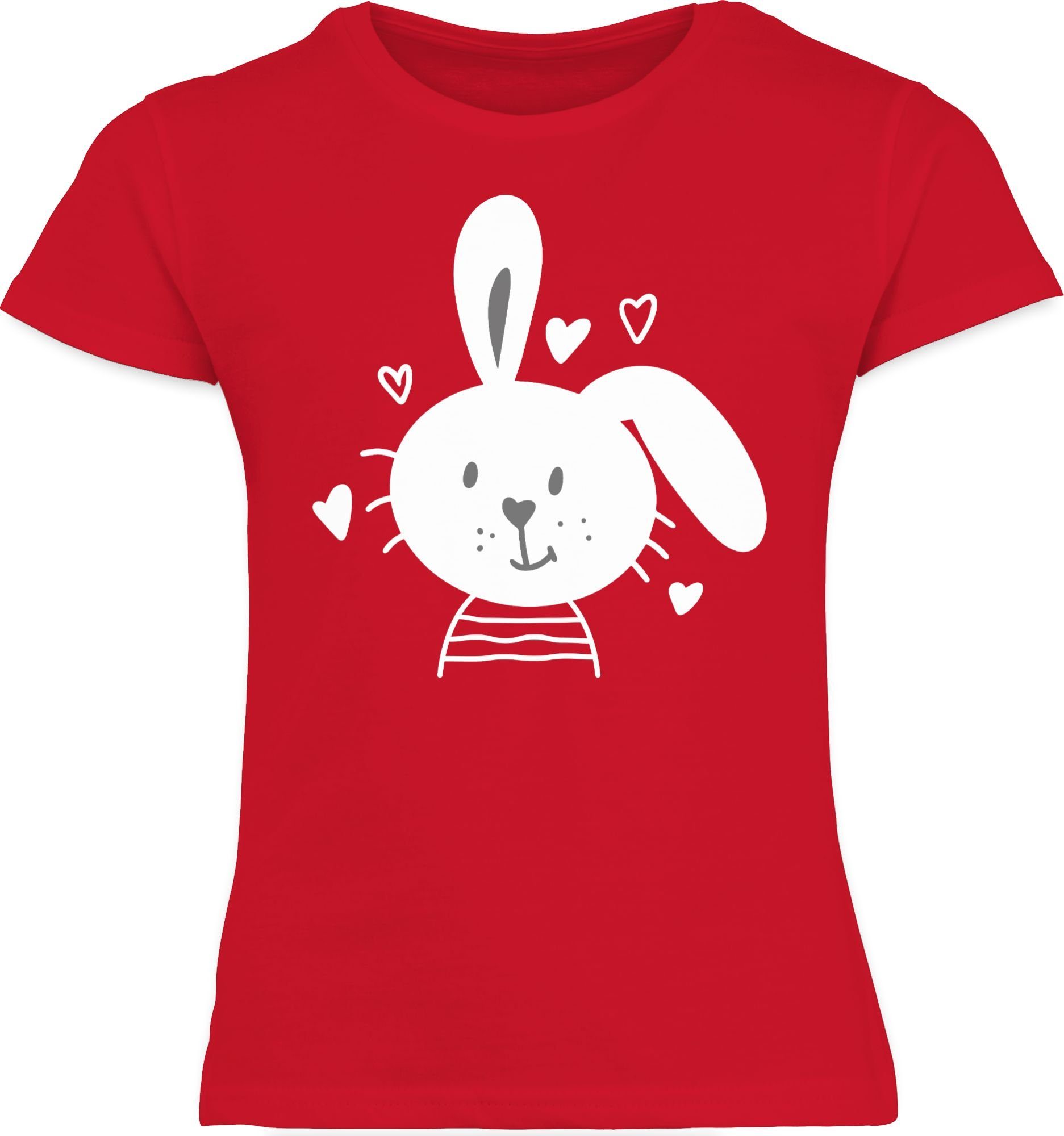 Shirtracer T-Shirt Hasen I Schlappohr I Osterhase Geschenk Ostern