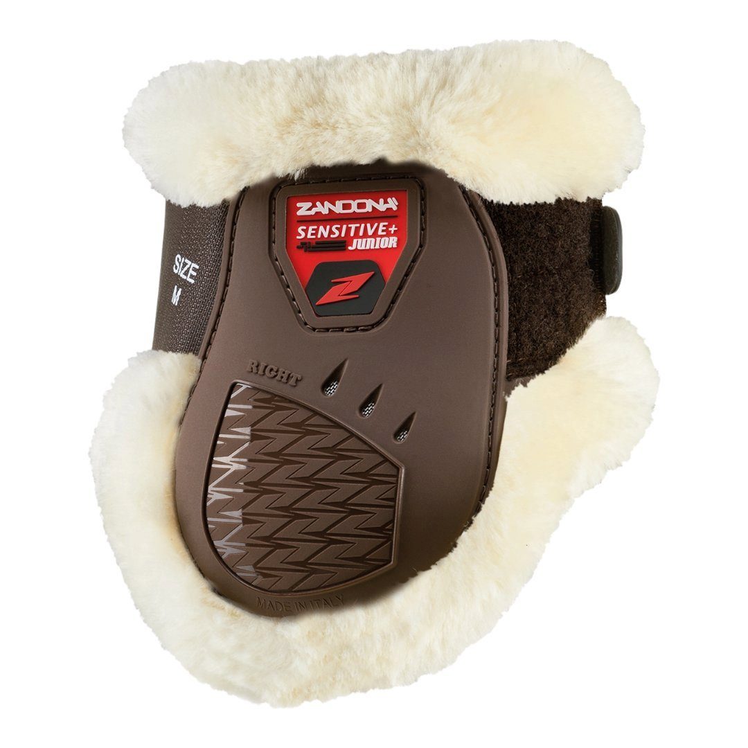 Fetlock Braun Air Streichkappen Carbon Streichkappen Sensitive+ Junior Zandona