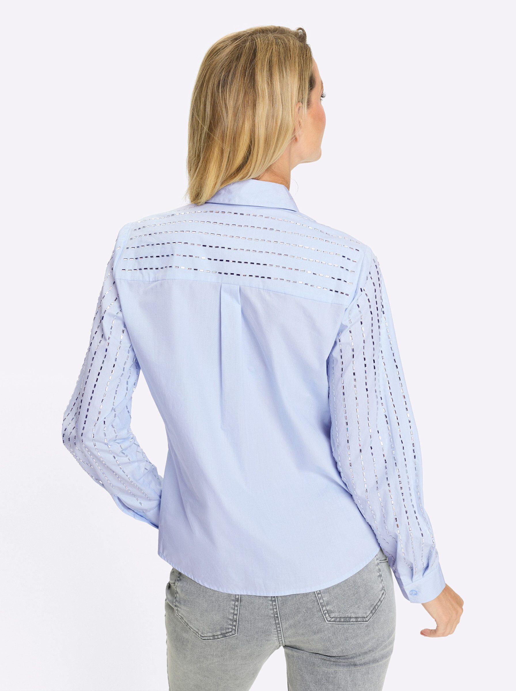 heine Klassische Bluse Bluse Langarm