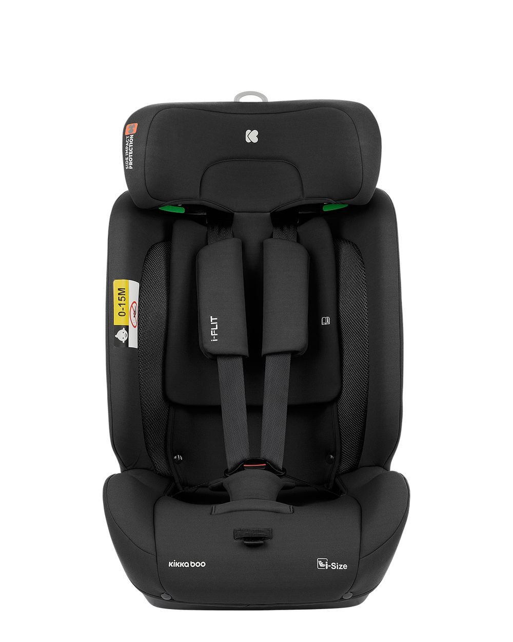 Kikkaboo Autokindersitz Kindersitz i-Flit i-Size, ab: 1.25, bis: 12, (76-150cm) Isofix Kopfstütze verstellbar SPS