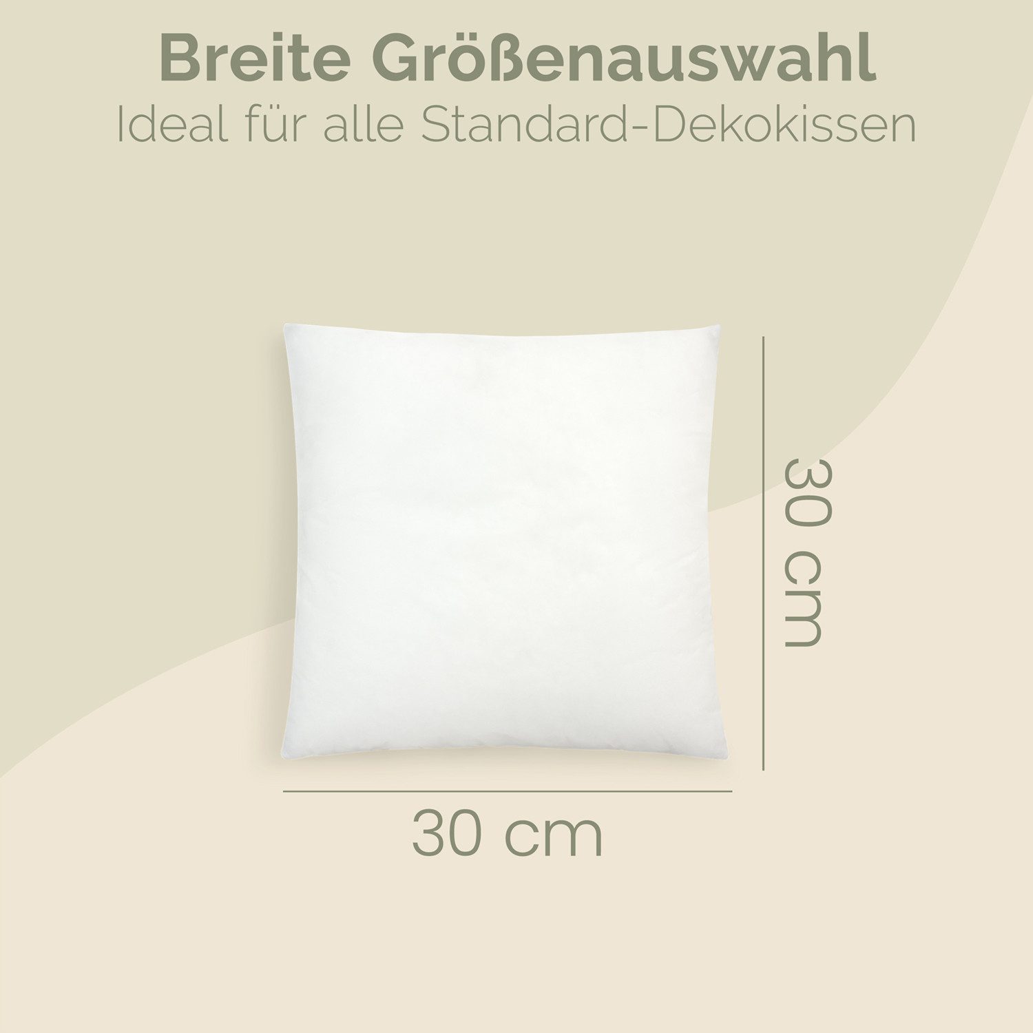 Blumtal Kissenfüllung Blumtal Kissenfüllung - Oeko-TEX zertifizierte Füllung, Füllkissen in verschiedenen Größen