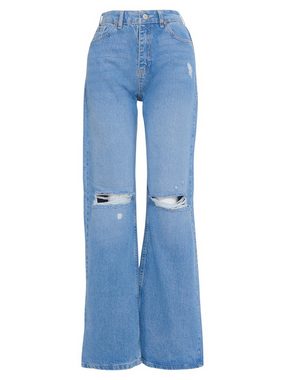 Freshlions Weite Jeans Jeans CECILE Blau s