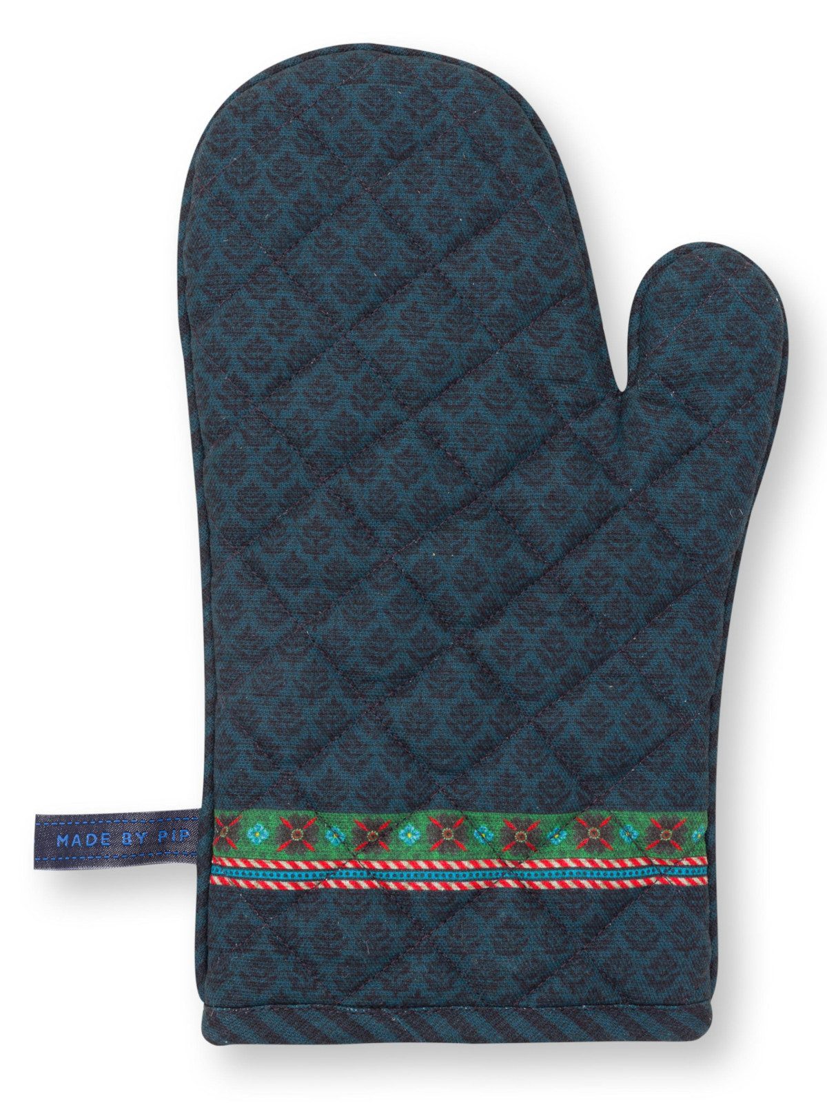 PiP Studio Schnittschutzhandschuhe Berry Blues Ofenhandschuh blau 29x15cm