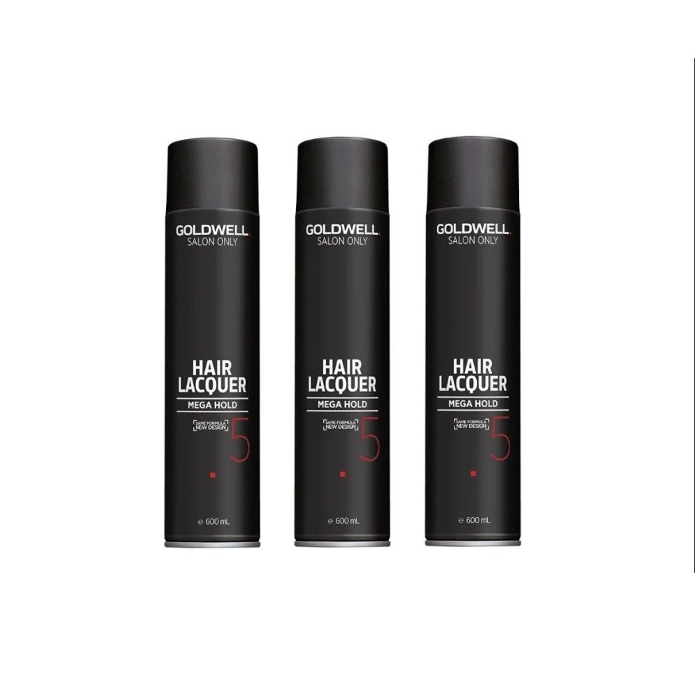 Goldwell Haarspray Goldwell Salon Only Hair Laquer Mega Hold 3x - 600ml ...