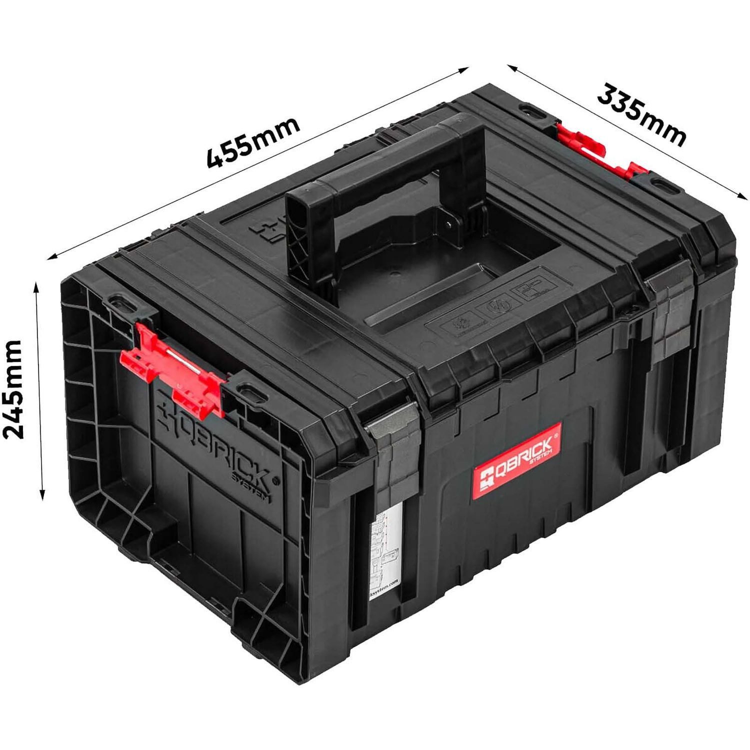 Patrol Werkzeugkoffer Qbrick System PRO Toolbox 2.0 Werkzeugkoffer Aufbewahrung Kisten Leer