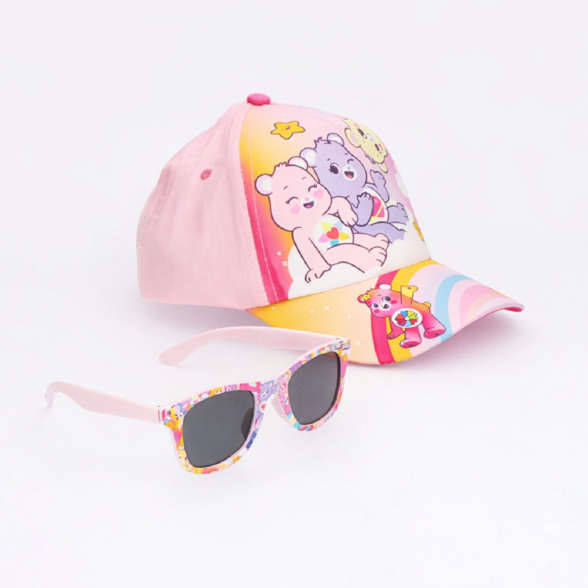 Glücksbärchis Baseball Cap Cap + Sonnenbrille Set für Kinder Outdoor